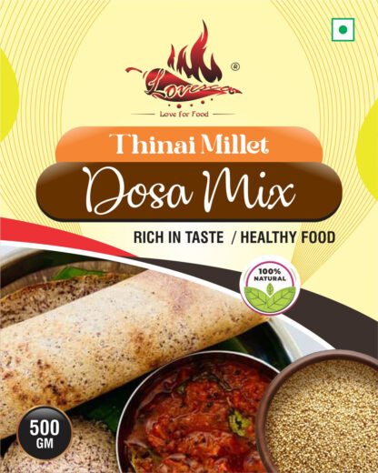 Thinai (Foxtail Millet) Dosa Mix (250gms)