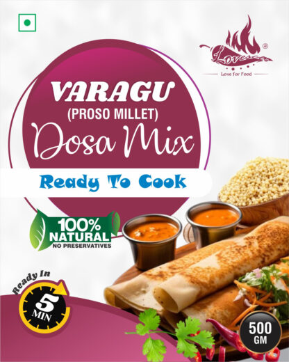 Varagu (Proso Millet) Dosa Mix (500gms)